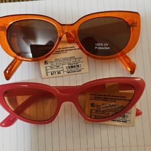 a new day Orange and Pink Sunglasses Set